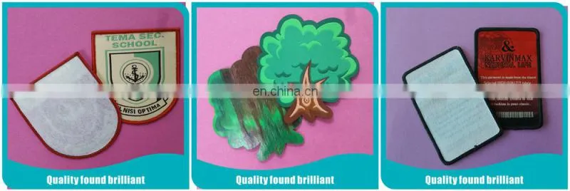 colorful customized cheap damask label