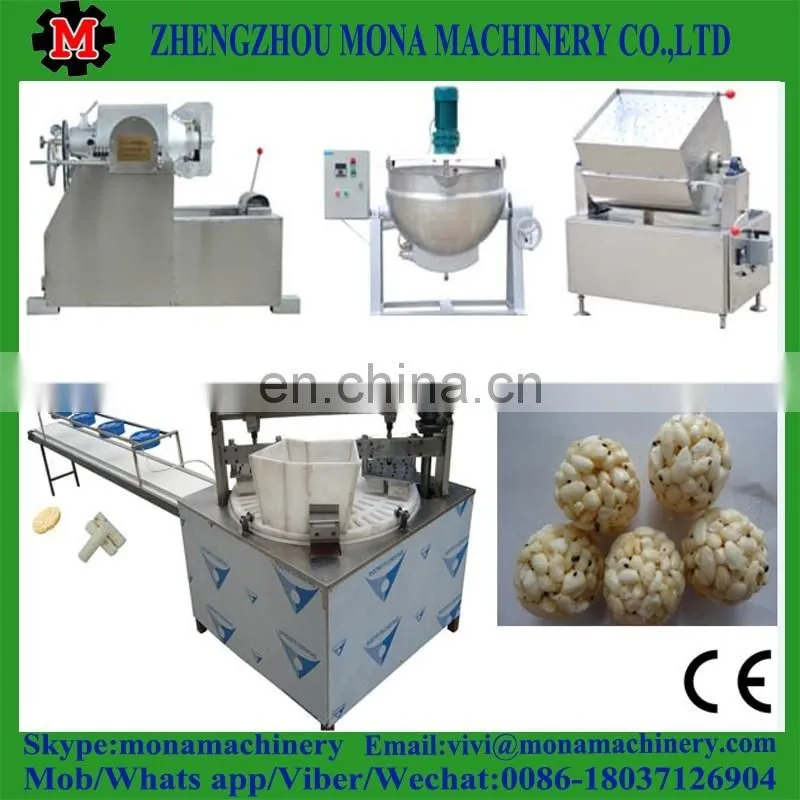 Chocolate cereal bar production line/candy bar making machine/puffed rice bar production