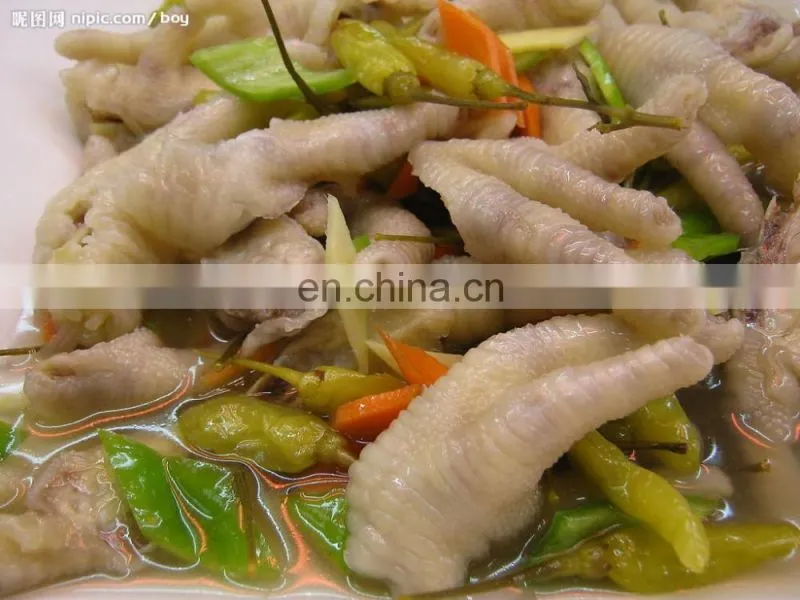 Automatic Chicken Feet Barking Processing Machine / Chicken Feet Peeling Machine