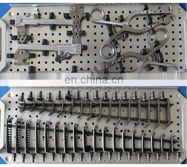 Cervical retractor instrument set,cervical Micro invasive retratcor,Titanium alloy