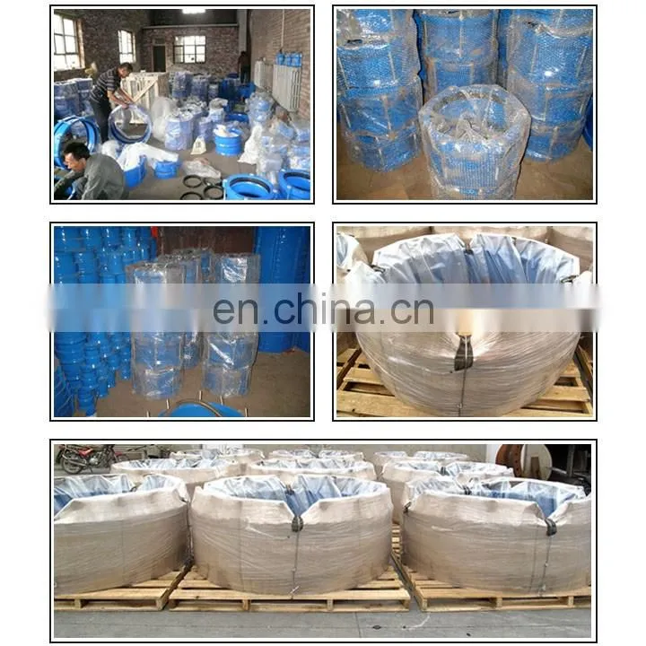 ISO2531 DN1200 ductile cast iron di stepped coupling for steel pipe