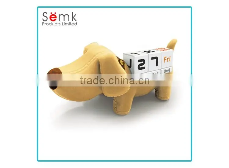 Christmas desk calendar designs gifts dog shape magnetic whiteboard calendar