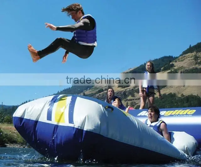 Inflatable water catapult