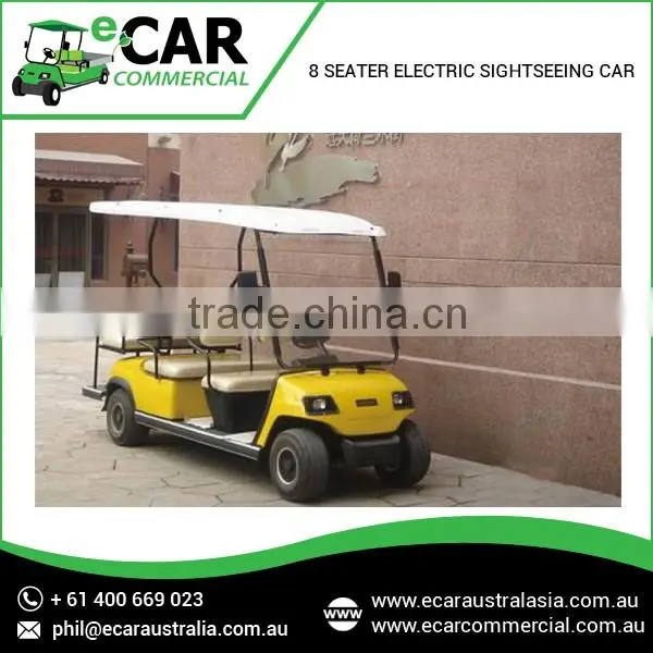 Uniquely Designed Electric Sightseeing Tourist Car at Best Price