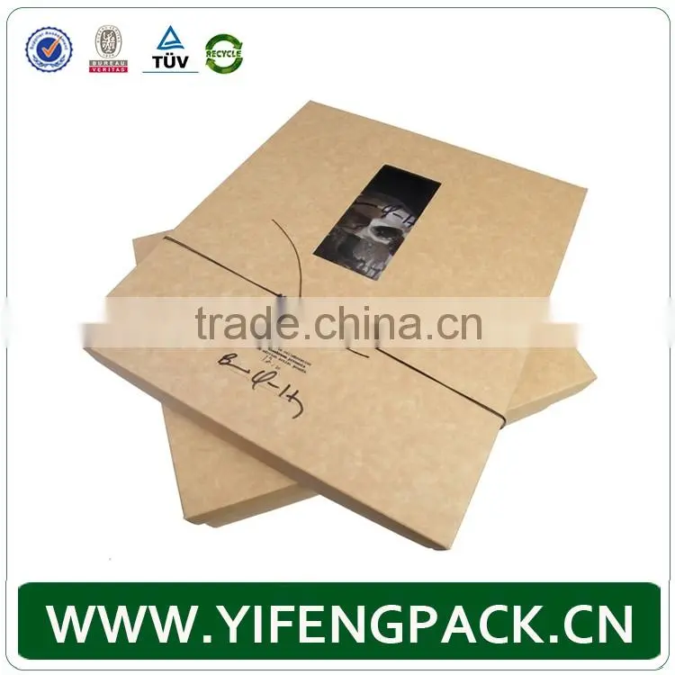 CUSTOM PRINTED CORRUGATED BOX CORRUGATED BROWN MAILING BOX WITH FOAM INSERTS