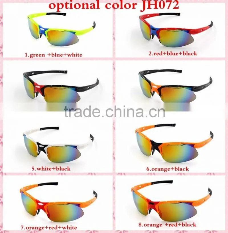 Lightweight soft nose pad TR90 black frame driving cycling sports eyewear