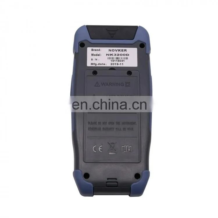 NK3200D 1310nm/1550nm 500m-60km 3.5" LCD Optical Time Domain Reflectometer w/OTDR OPM LS VFL RJ45 Cable