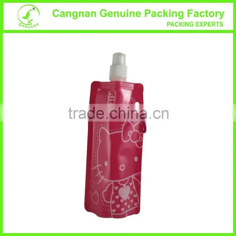 lovely portable outdoor production customized water bottle