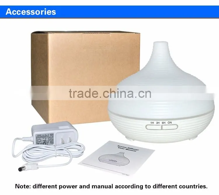 300ml Essential Oil Diffuser with Cool Mist and 7 Colors Portable Aromatherapy + Ultrasonic Aroma Humidifier