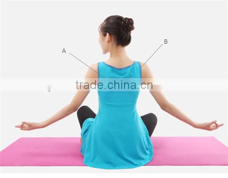 Fashionable Fake Two Pieces Adult Dance and Yaga Top