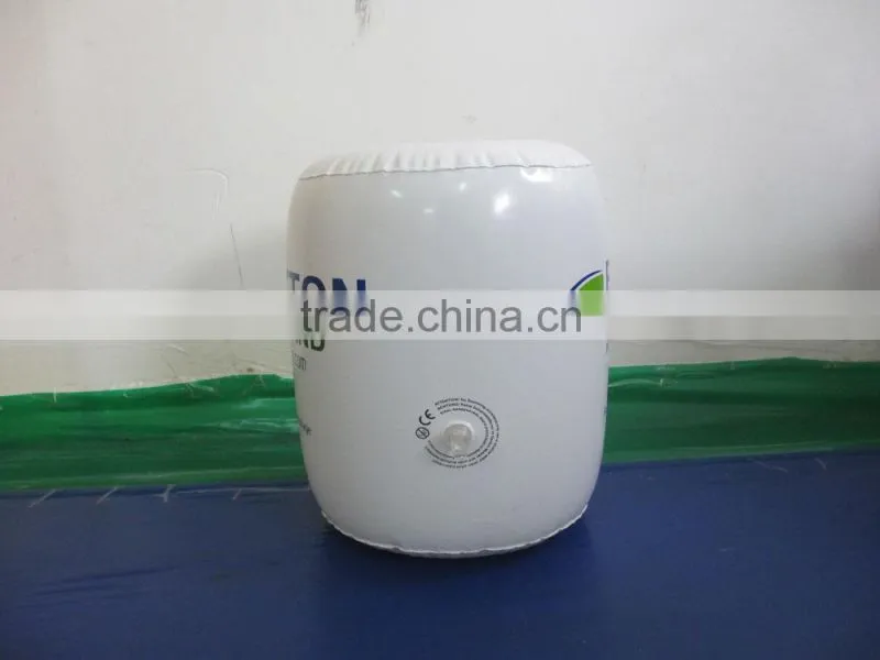 advertising pvc inflatable pouf stool