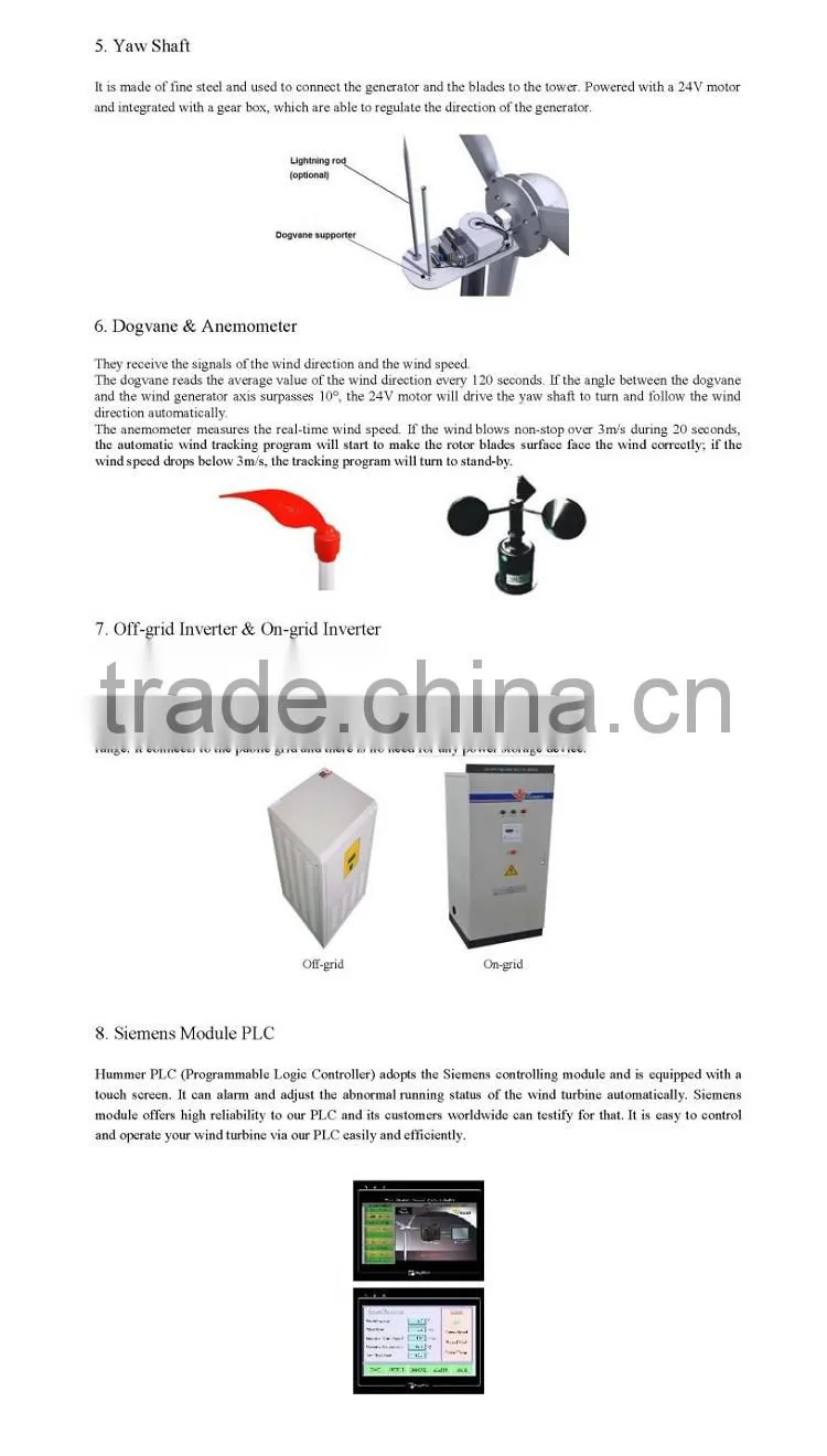 wind power generator motor 48v off-grid