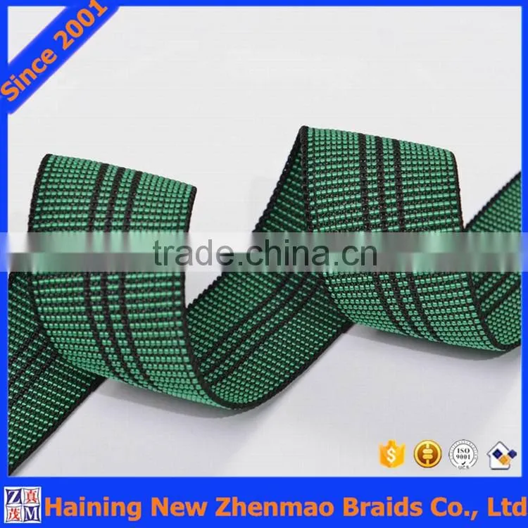 High stretch trampoline elastic webbing for trampoline accessory