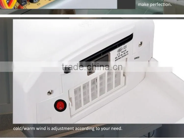 Factory wholesale CE CCC ROHS high quality 850W automatic hand dryer toilet wall mounted YK6901