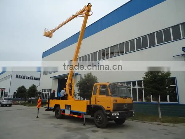 Good Performance Dongfeng 145 High Platform Truck, aerial work platform truck