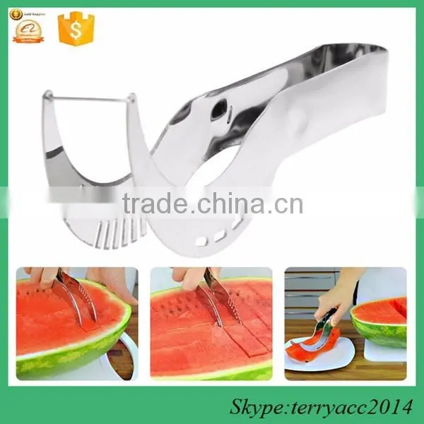 Watermelon Scoop Stainless Steel Cutter Slicy Corer Cantaloupe Slicer Server