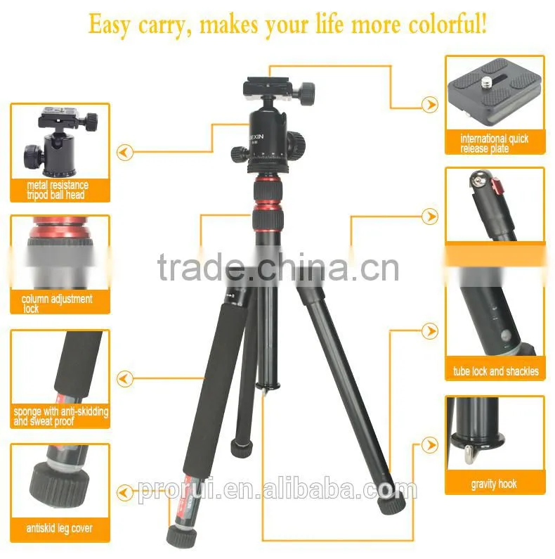 Mini Tripod Stand adjustable Legs Table Tripod For Camera
