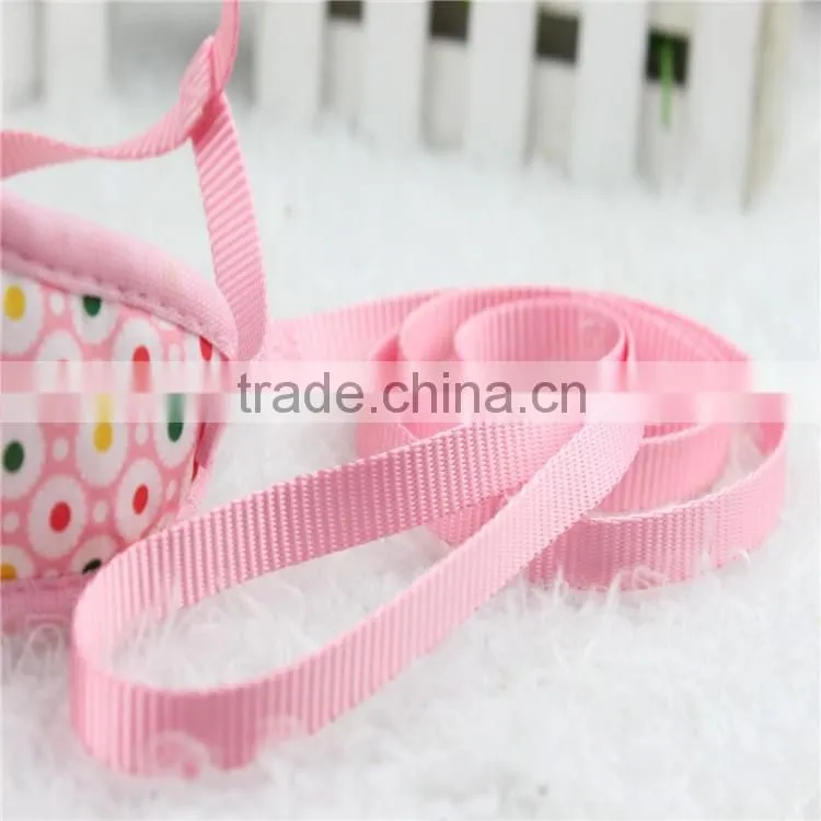 Cartoon chest and back new harness leash pet carriers dog rope pet supplies wholesale