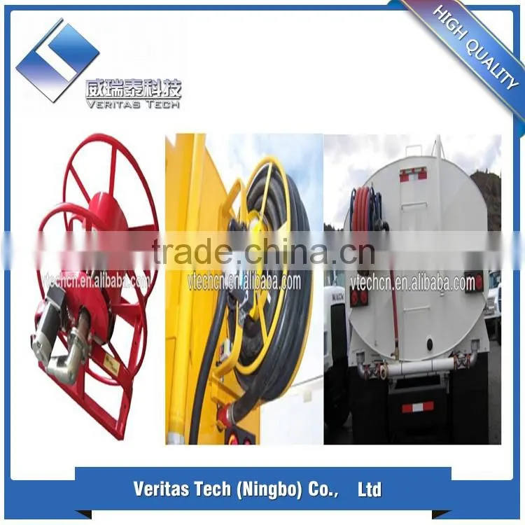 Rewindable and durable Auto1" or 1.5'' Hose Reel (Mounting on Rear of Water truck)