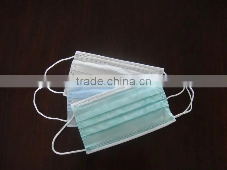 Good quality medical level 3ply surgical face mask doctor face mask PP non woven disposable