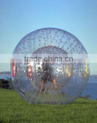 2014 Most popular zorb ball inflatable/ zorb ball for land and water