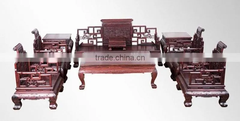 wood cnc router machine with six head for carving rosewood furniture