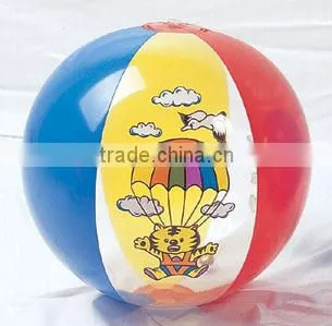 Inflatable beach ball, pvc inflatable balls for sale
