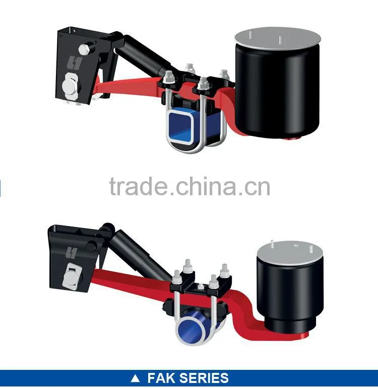 All kinds Semi Trailer parts suspension system parabolic leaf spring