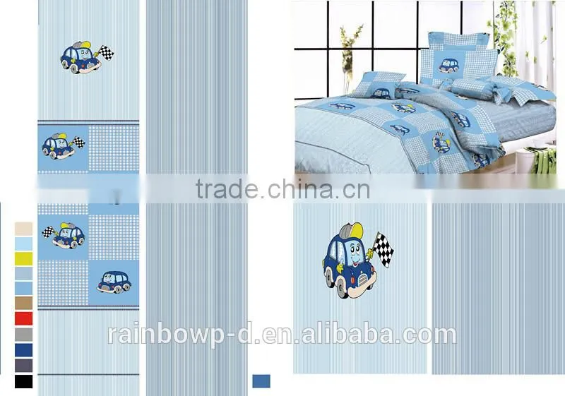 fashion cartoon design Duvet cover