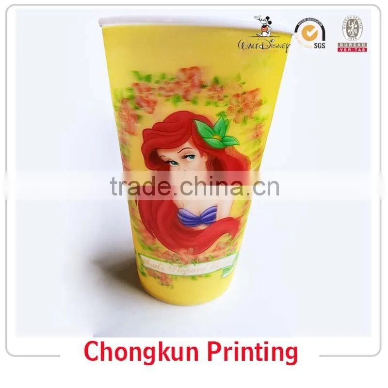hot sale High definition 3D lenticular PP / PET picture of scenery waterfall