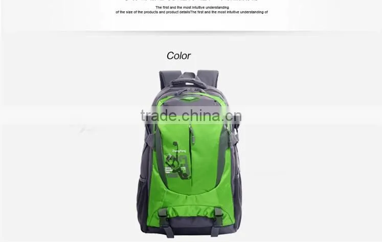 Large Capacity waterproof teenage school backpack bag