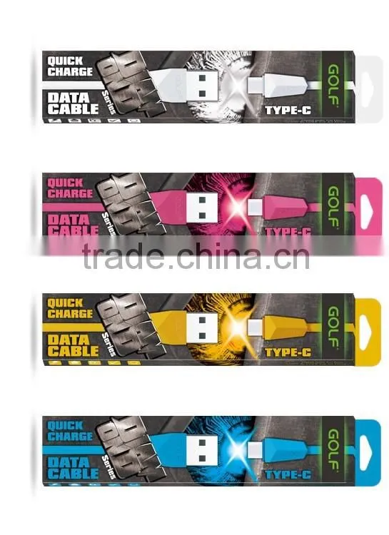 GOLF New Diamond Series Quick 1.5A 1M Charge And Data Cable For Type c Device