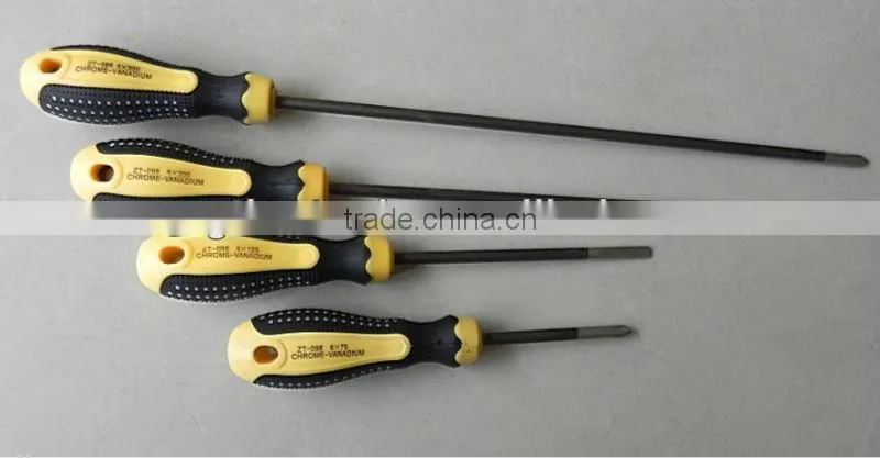 top quality S2 material slotted/phillips head screwdriver