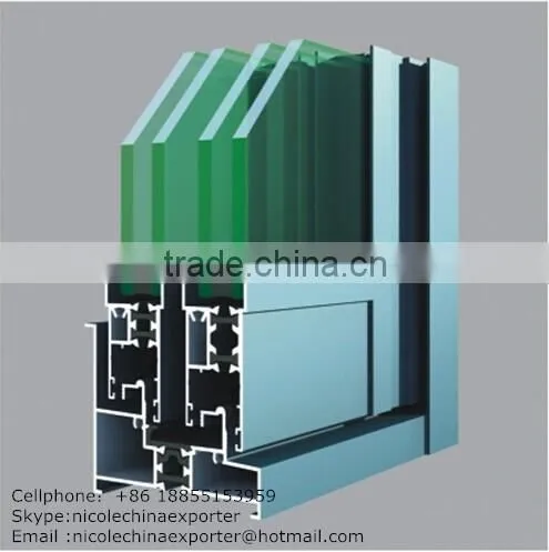 Best price for wooden grain aluminum profiles