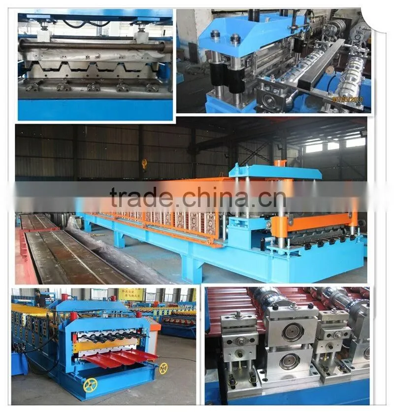 Double layer Roofing Sheet Cold Roll Forming Machine