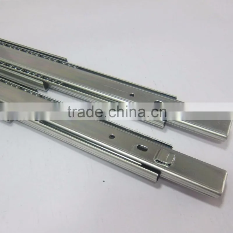 Heavy duty telescopic slide tool box drawer slides full extension slide rail