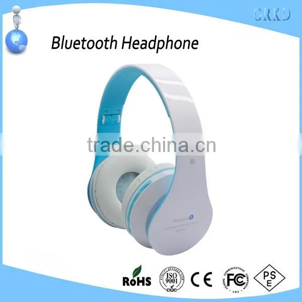 2015 high quality earmuff bluetooth headphone