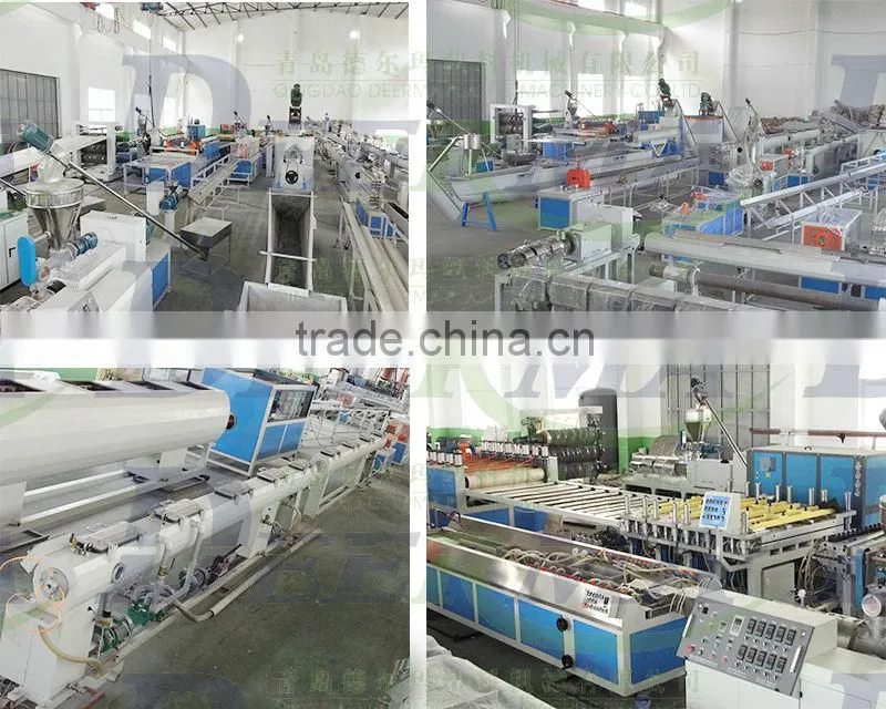 Qindao hot sale pvc window and door profile machine