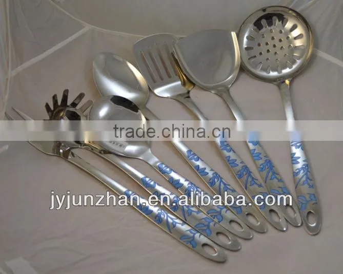 High mirror polishing Stainless Steel kitchen tools utensils made by Junzhan Factory directly and sell directly