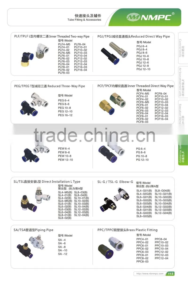 compression brass fitting