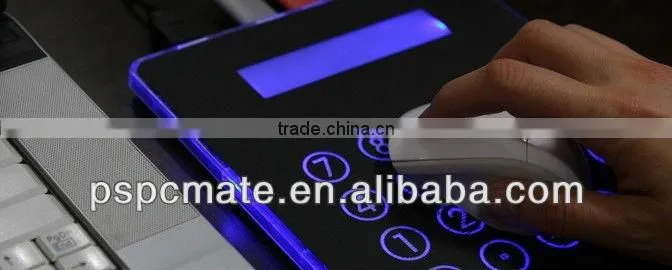 Mouse Pad with inner speaker and calculator