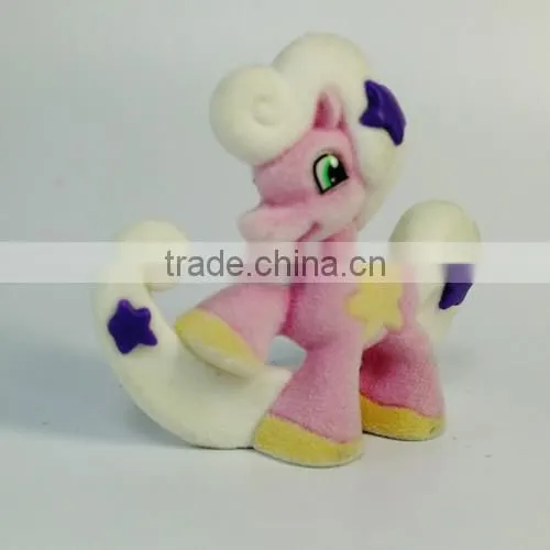 my little pony figure 2015 new design with flock