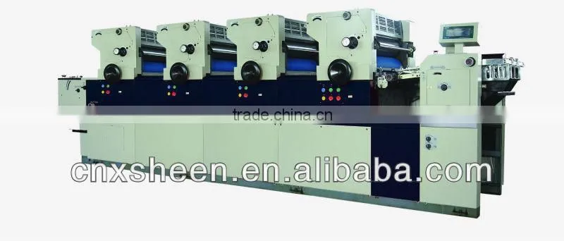 four colors offest press,offest printing machinne