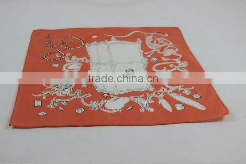 printing cotton custom square bandana