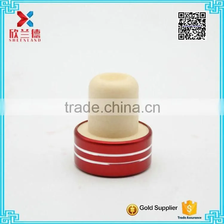 different color 19mm Polymer Synthesis wine stopper