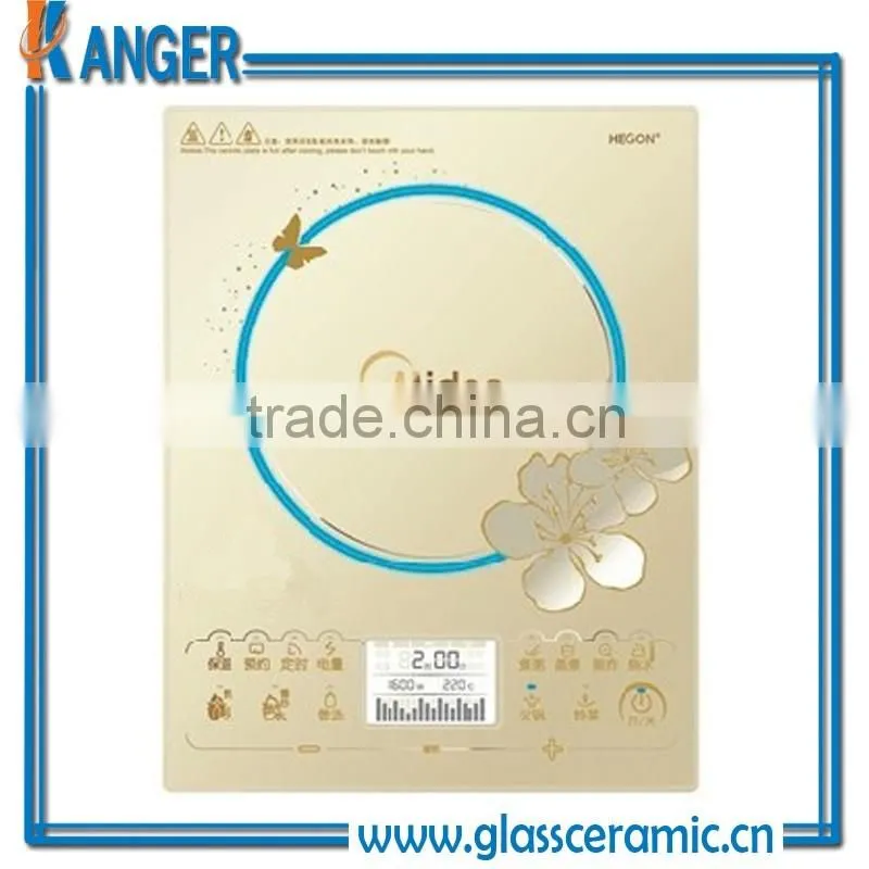 Kanger Transparent Glass Ceramic For Induction Cooker Panles With Holes