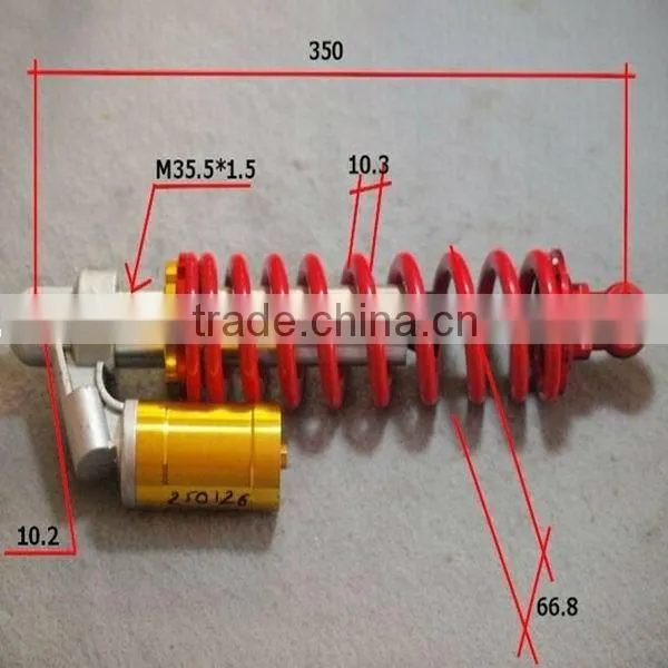 ATV best quality adjustable rear shock absorber