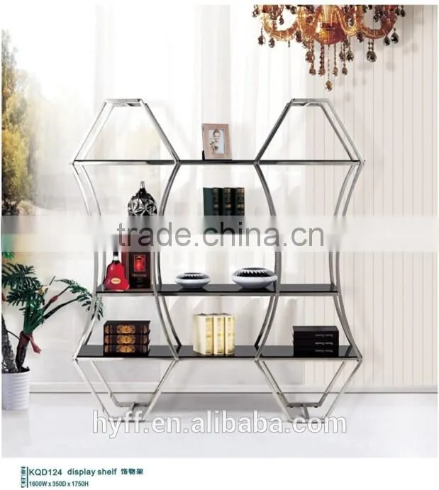 grocery shelf,shelf dividers,stainless steel shelf KQD124