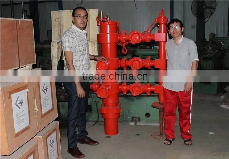 X-mas tree wellhead for oil drilling on sale