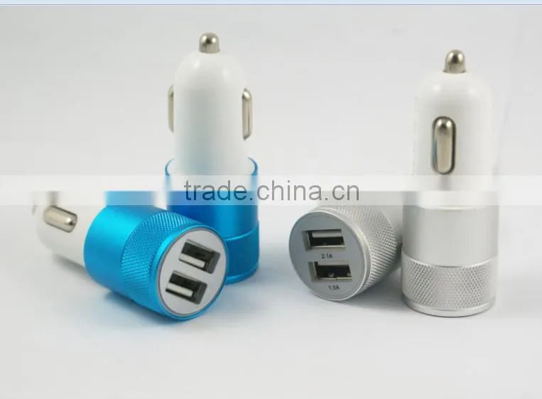 For iPhone dual Port Universal USB Car Charger